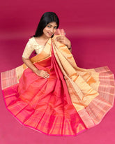 SC2877 - Ballotin  Saree With Copper Stone